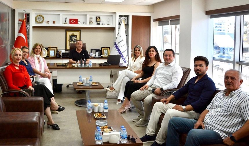 ASTDER’den Başkan Akdoğan’a ziyaret