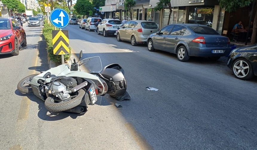 Aydın’da trafik kazasında yaralandı