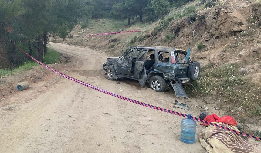 Aydın’da uçurumdan yuvarlanan araçta 1 kişi yaşamını yitirdi, 2 ağır yaralı var