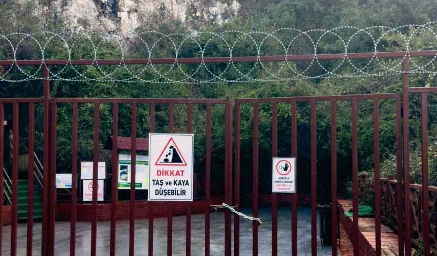 Aydın’daki mağarada alarm veren risk.. Girişler kapatıldı