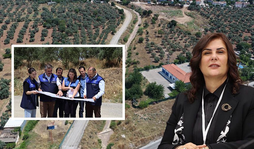 Aydın’ın geleceğini inşa eden lider; Özlem Çerçioğlu.. 56.5 kilometrelik hat kuruluyor