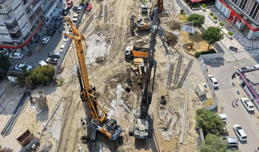 Başkan Çerçioğlu açıkladı, dev projede imalat yüzde 45’e ulaştı