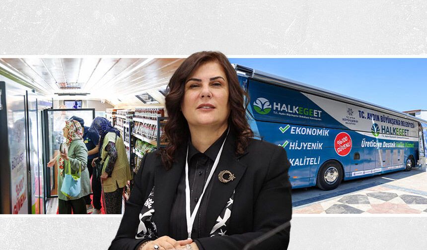Çerçioğlu'ndan yeni proje.. Aydın'da sosyal belediyeciliğe yeni halka: Halk Ege Et Mobil