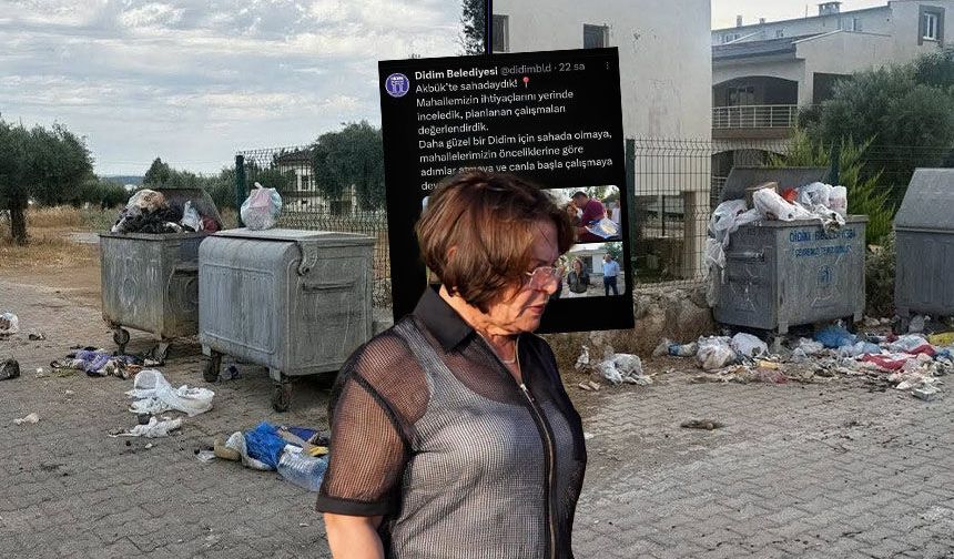 Hatice Gençay’a çöp tepkisi: Sahayı incelemiş, bunları görmedi mi?