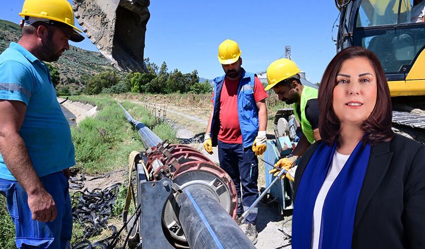Hizmetin adı Özlem Çerçioğlu! Söke’de altyapı hamlesi