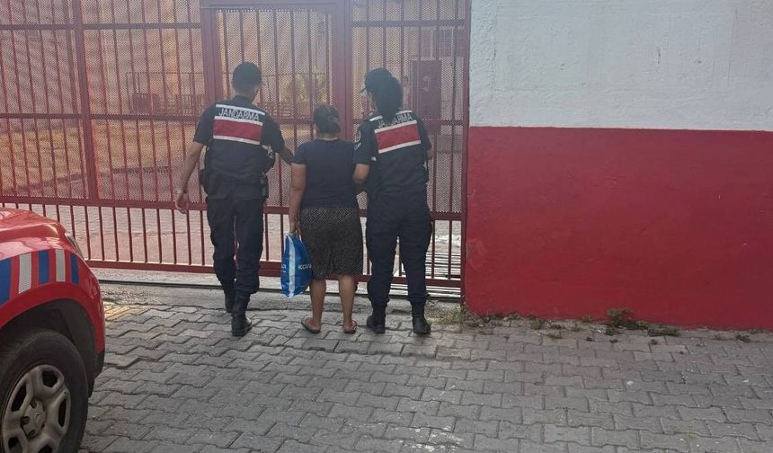 Kuşadası’nda yakalanan kadın cezaevine gönderildi