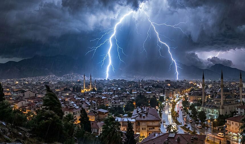 Meteorolojiden Aydın için sarı kodlu uyarı