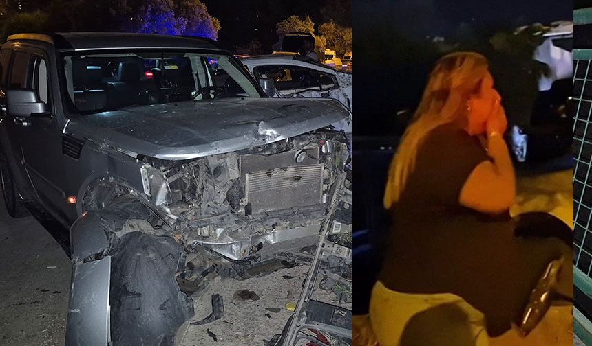 Otomobilinin halini görünce gözyaşlarına boğuldu
