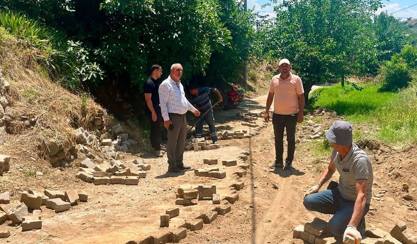 Sultanhisar Belediye Başkanı Osman Yıldırımkaya çalışmaları yerinde inceledi