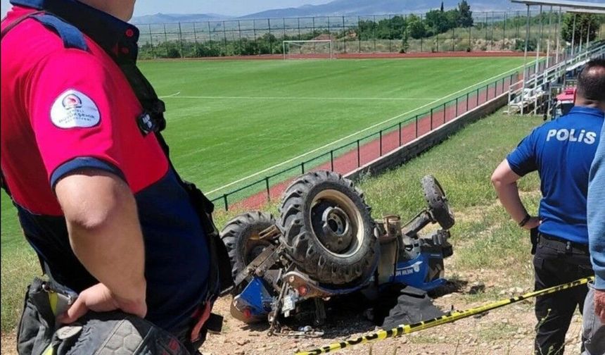 Traktör kazasında 12 yaşındaki çocuk hayatını kaybetti