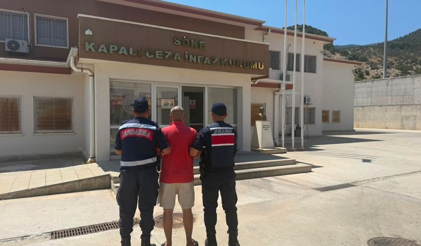 10 yıl hapisle aranan şahıs Kuşadası’nda yakalandı