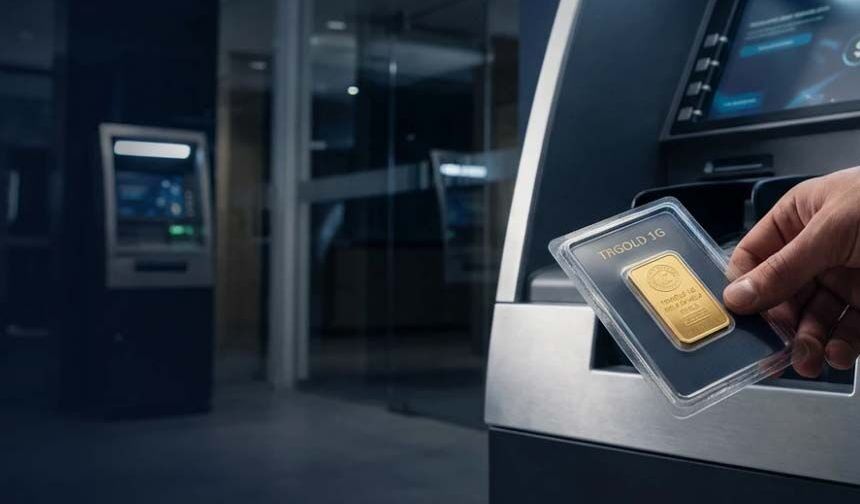 ATM'lerde yeni dönem.. Gram altın satışı başladı
