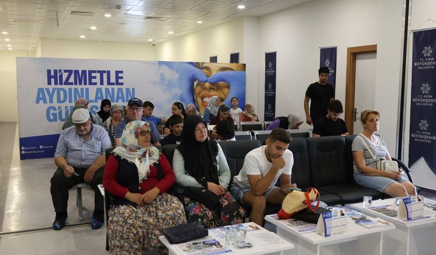 Aydın Büyükşehir’den sağlık seferberliği.. Ücretsiz diş tedavisi hizmeti sürüyor