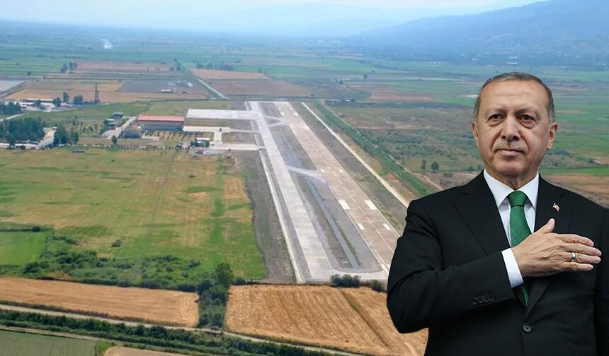 Aydın'a hizmet yağmuru sürüyor.. Çıldır Havalimanı için dev adım