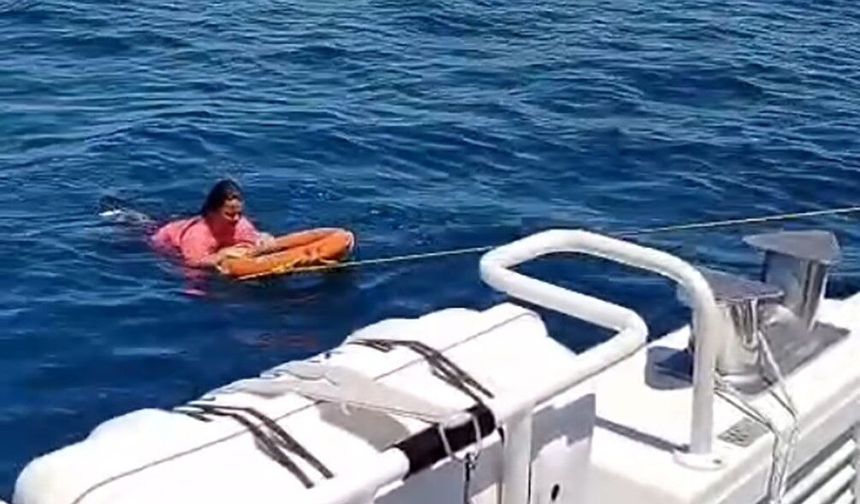 Aydın’da genç kadını polis ekipleri kurtardı