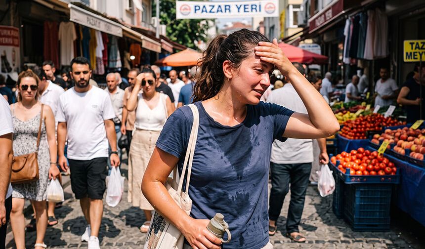 Aydın'da kavurucu sıcaklar devam ediyor..5 günlük hava durumu