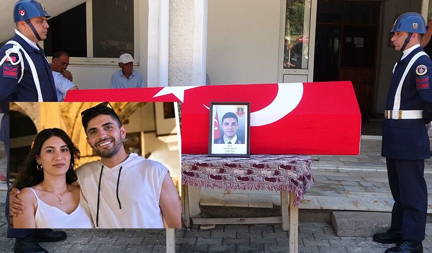 Eşi ve 8 aylık bebeğiyle hayatını kaybeden uzman çavuş gözyaşlarıyla uğurlandı