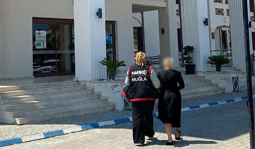Aranan kadın yakalandı