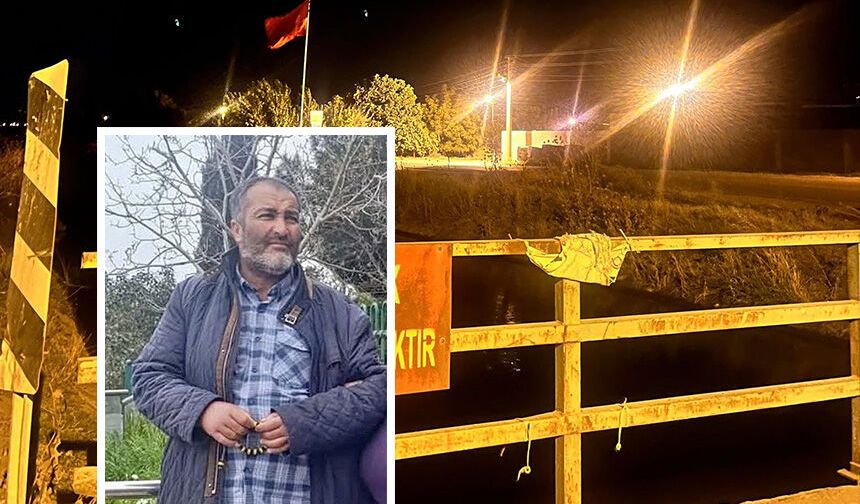 Kanala düşen 54 yaşındaki adamdan acı haber