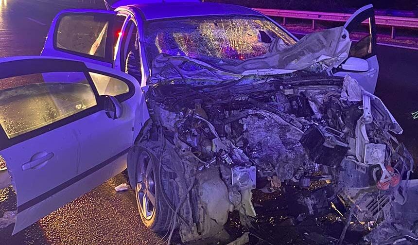Aydın-İzmir Otoyolu’nda feci kaza.. Hayatını kaybetti