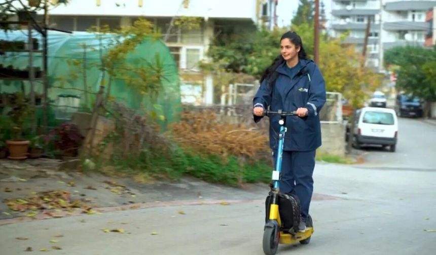 PTT kargo, elektrikli scooter filosuyla hızlandı
