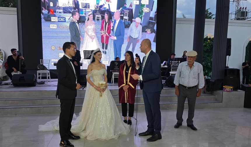 Şehidimizin kızı mutluluğa 'evet' dedi