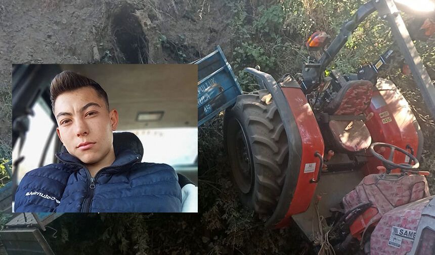 Traktör kazasında 18 yaşındaki genç hayatını kaybetti