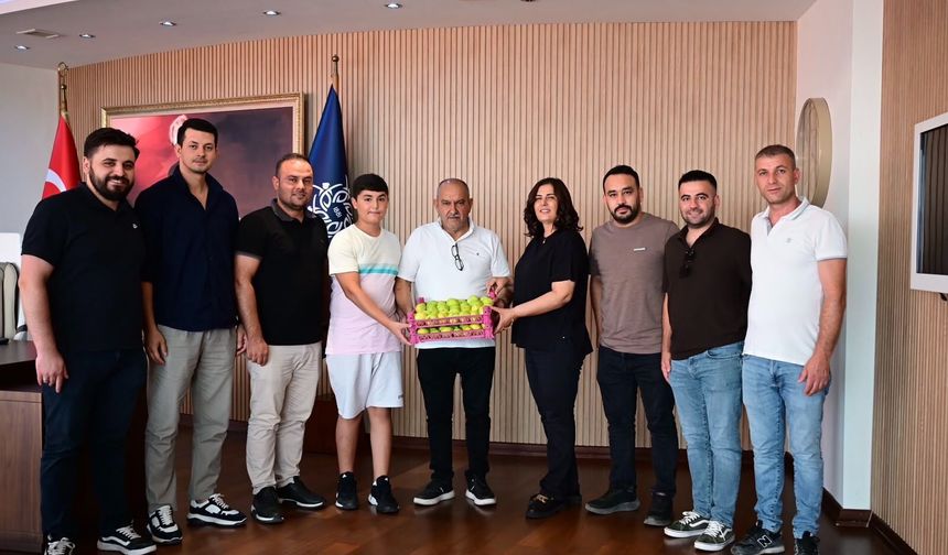 Başkan Çerçioğlu’na Köşk Esnaf ve Sanatkarlar Odası’ndan ziyaret
