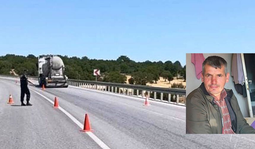 Beton mikseri çarptı, hayatını kaybetti
