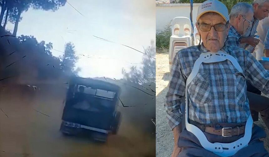 Çine yangınında aracıyla uçurumdan yuvarlanmıştı: Bol gelen korseden şikayetçi