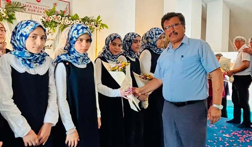 7. sınıfa başlamadan hafız oldu