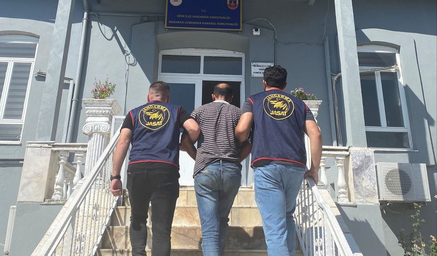 Söke’de hırsızlıktan aranan şahıs yakalandı