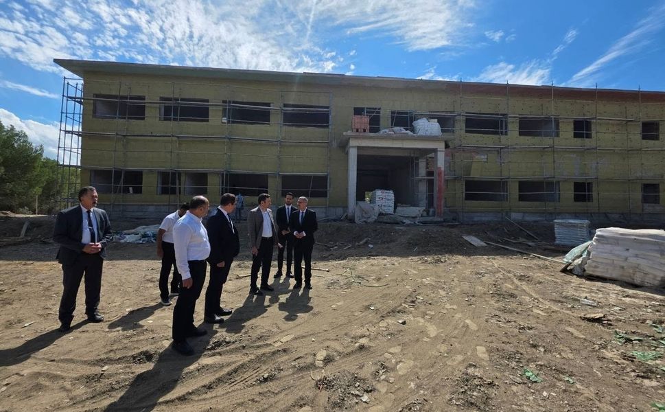 Aydın Kuyucak’ta Pamukören Ortaokulu’nda çalışmalar devam ediyor
