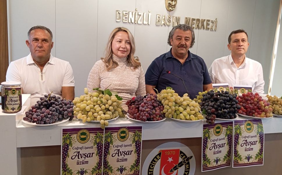 Avşar üzümü tescillendi