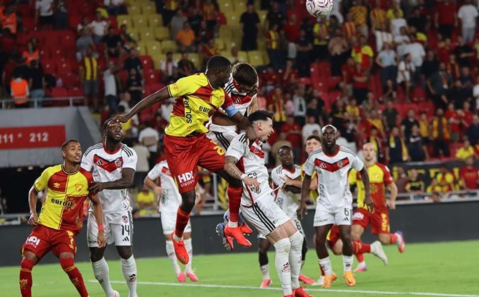 Göztepe 4 maçta öne geçmesine rağmen skoru koruyamadı