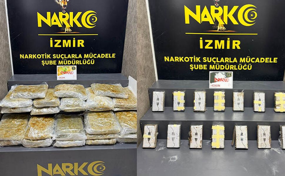 İzmir'de zehir tacirlerine ikili darbe