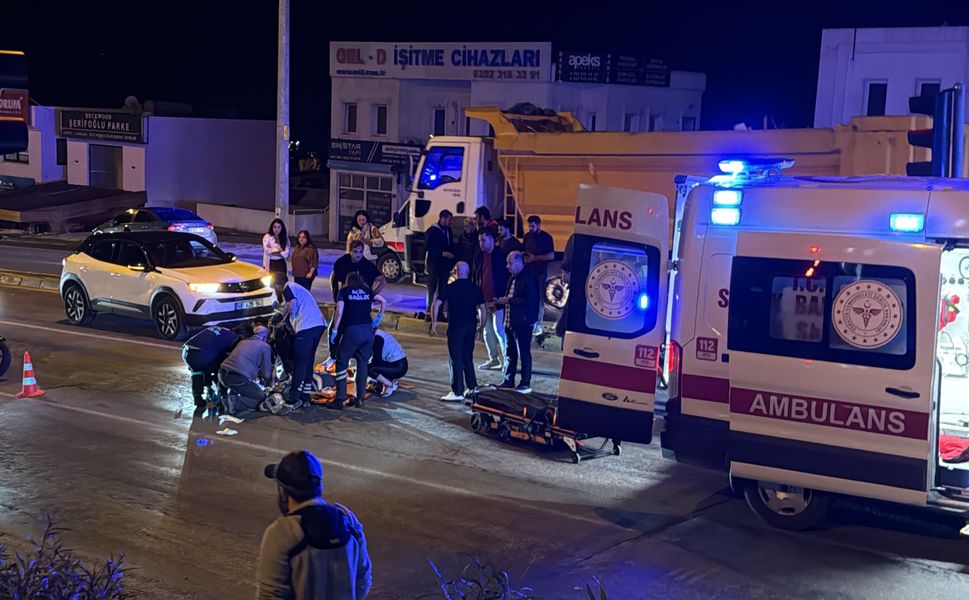 Motosikletin çarptığı yaya hayatını kaybetti