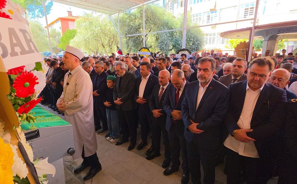 Aydın’da gözyaşlarıyla veda