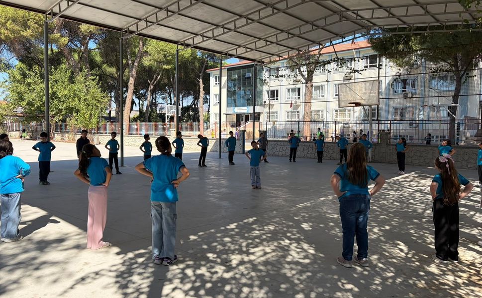 Aydın'da miniklerin antrenmanları devam ediyor