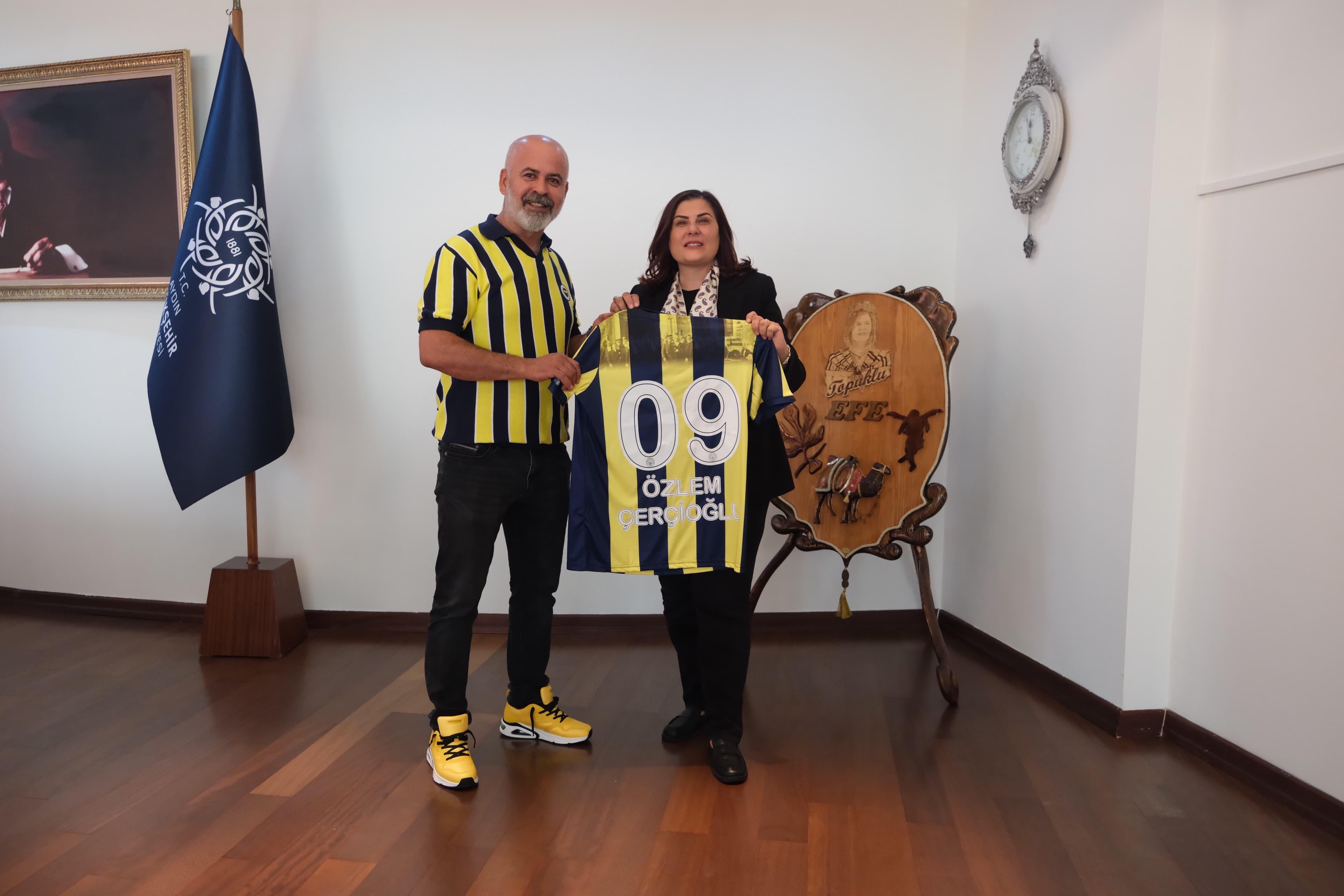 Aydın Fenerbahçeliler Derneği’nden Başkan Çerçioğlu’na Ziyaret 1