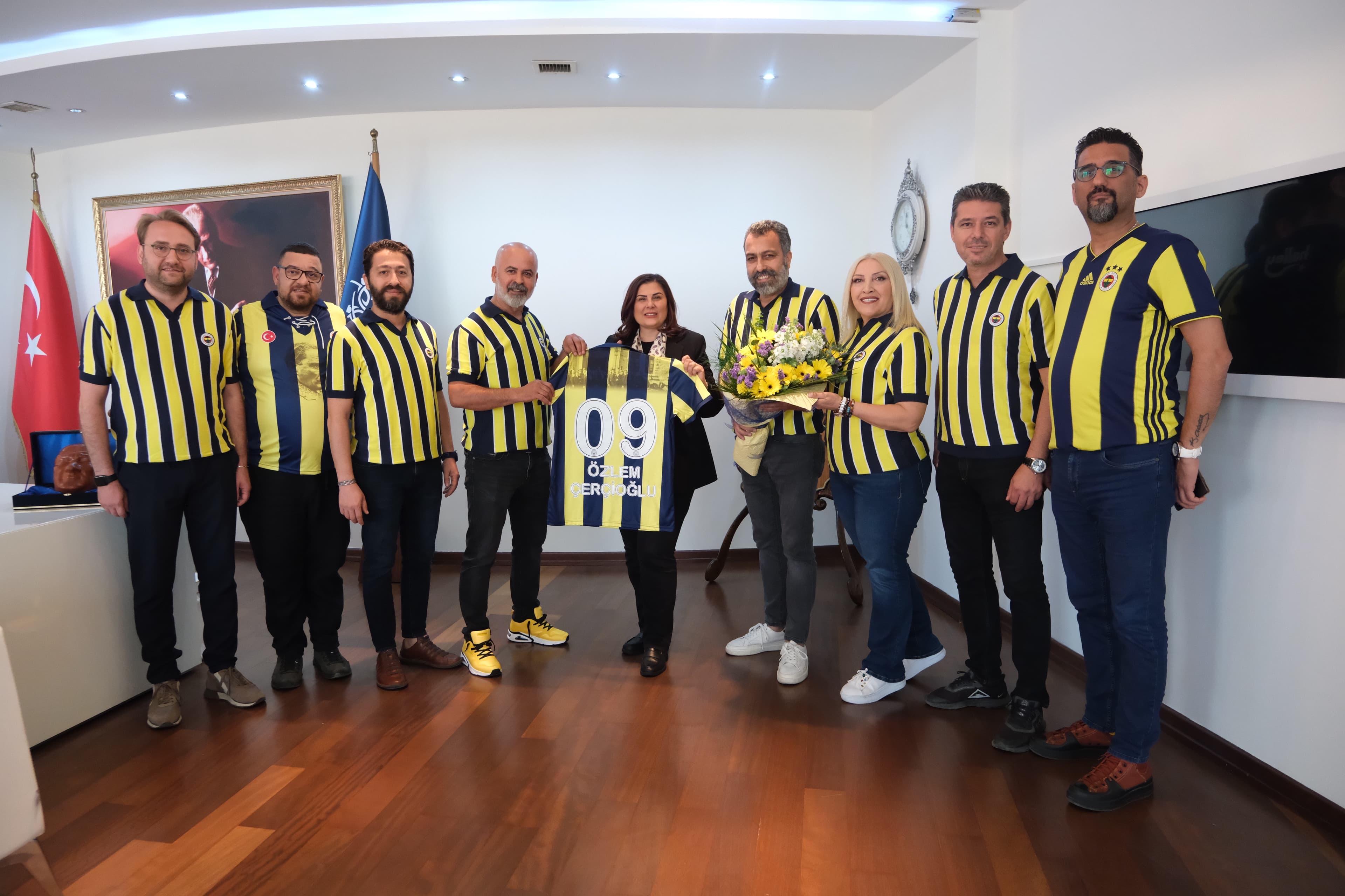 Aydın Fenerbahçeliler Derneği’nden Başkan Çerçioğlu’na Ziyaret 2
