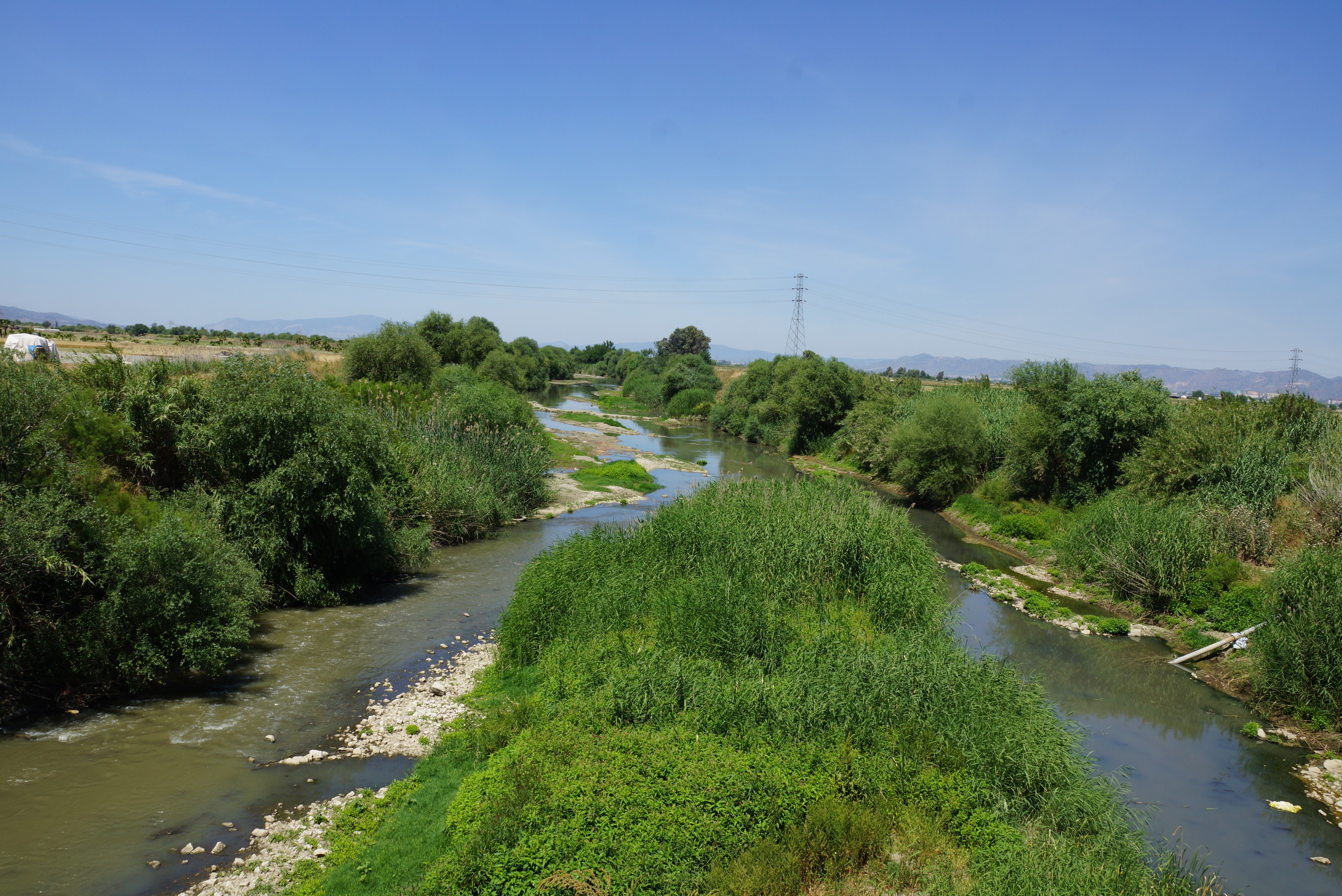 Aydın'da Menderes Nehri Kurudu 2