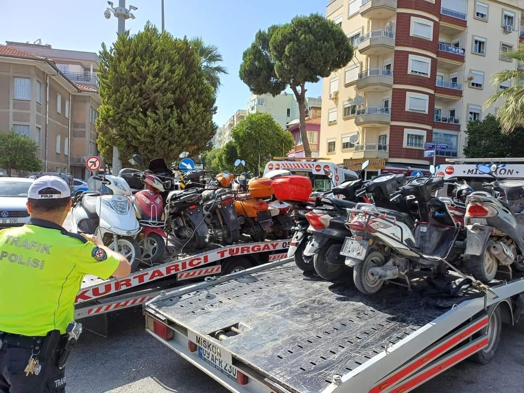 Aydın'da Motosikletler Toplandı 1