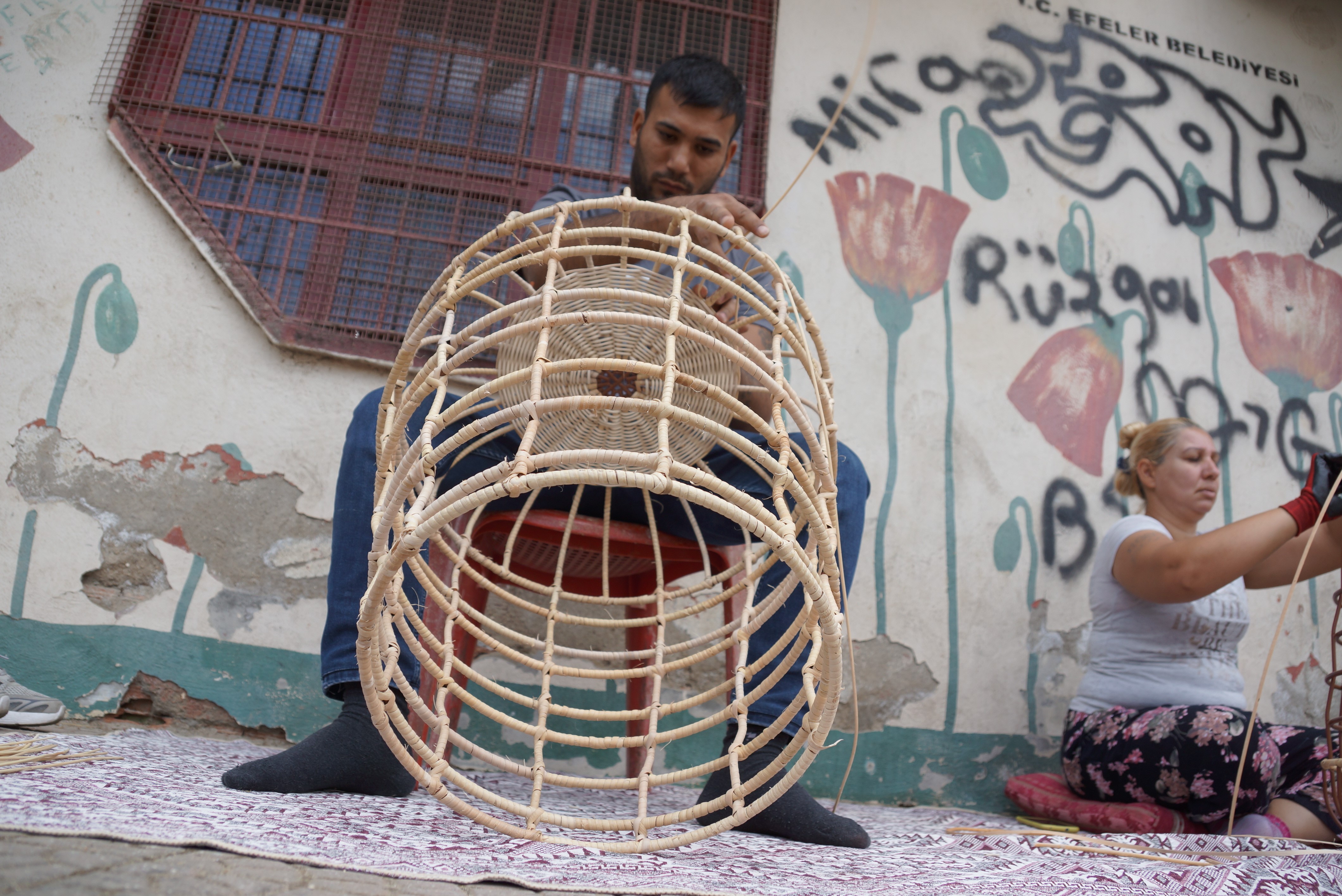 Aydın'daki Bu Mahalle Sanat Okulu Gibi Çalışıyor