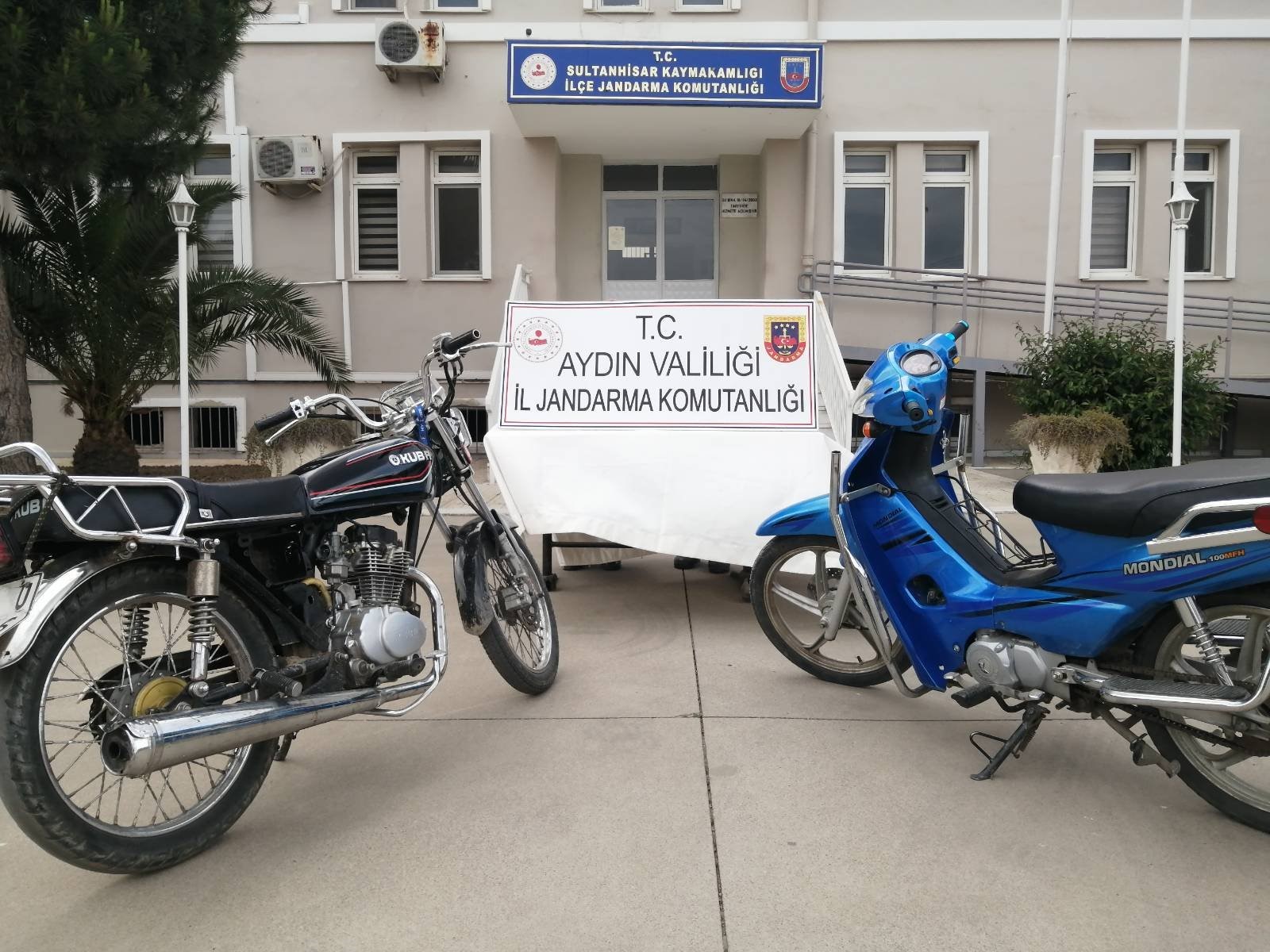 Sultanhisar'da Yakalanan 2 Motosiklet Kriminal Laboratuvara Gönderilecek 1