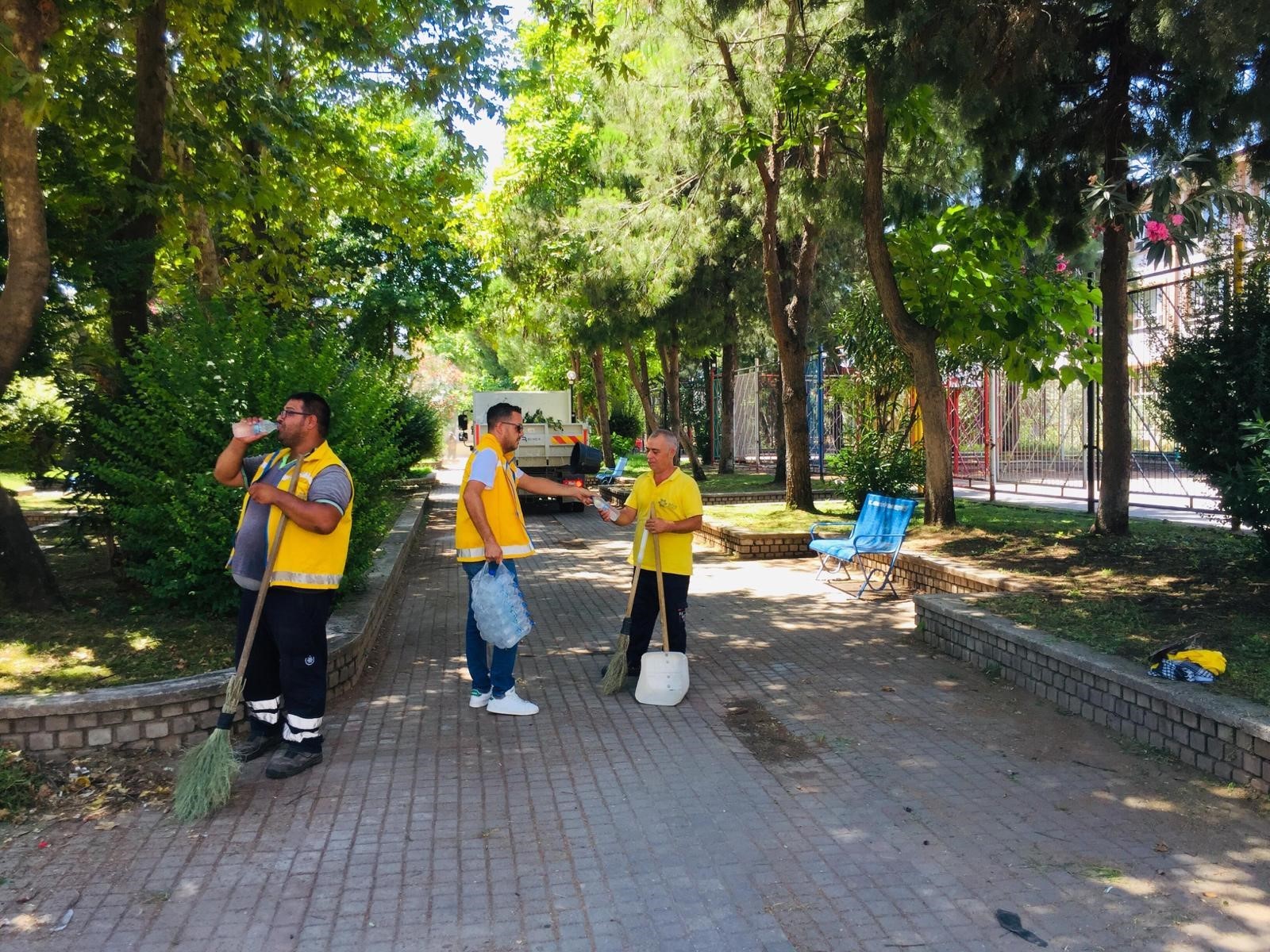 40 Derece Sıcakta Aydın Için Mesai 5