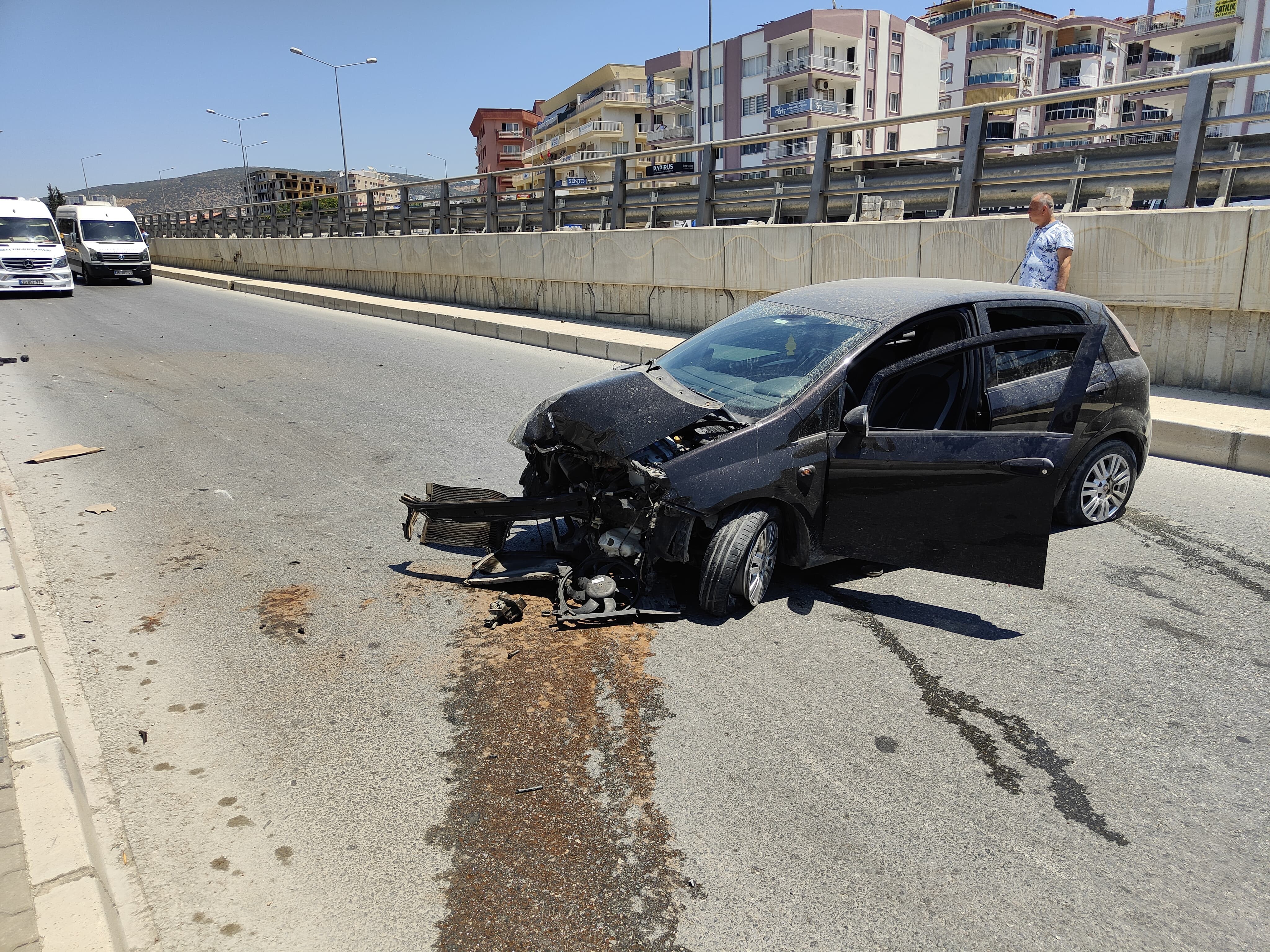 Aydın'da Ortalık Savaş Alanına Döndü, Sürücü Firar Etti 1