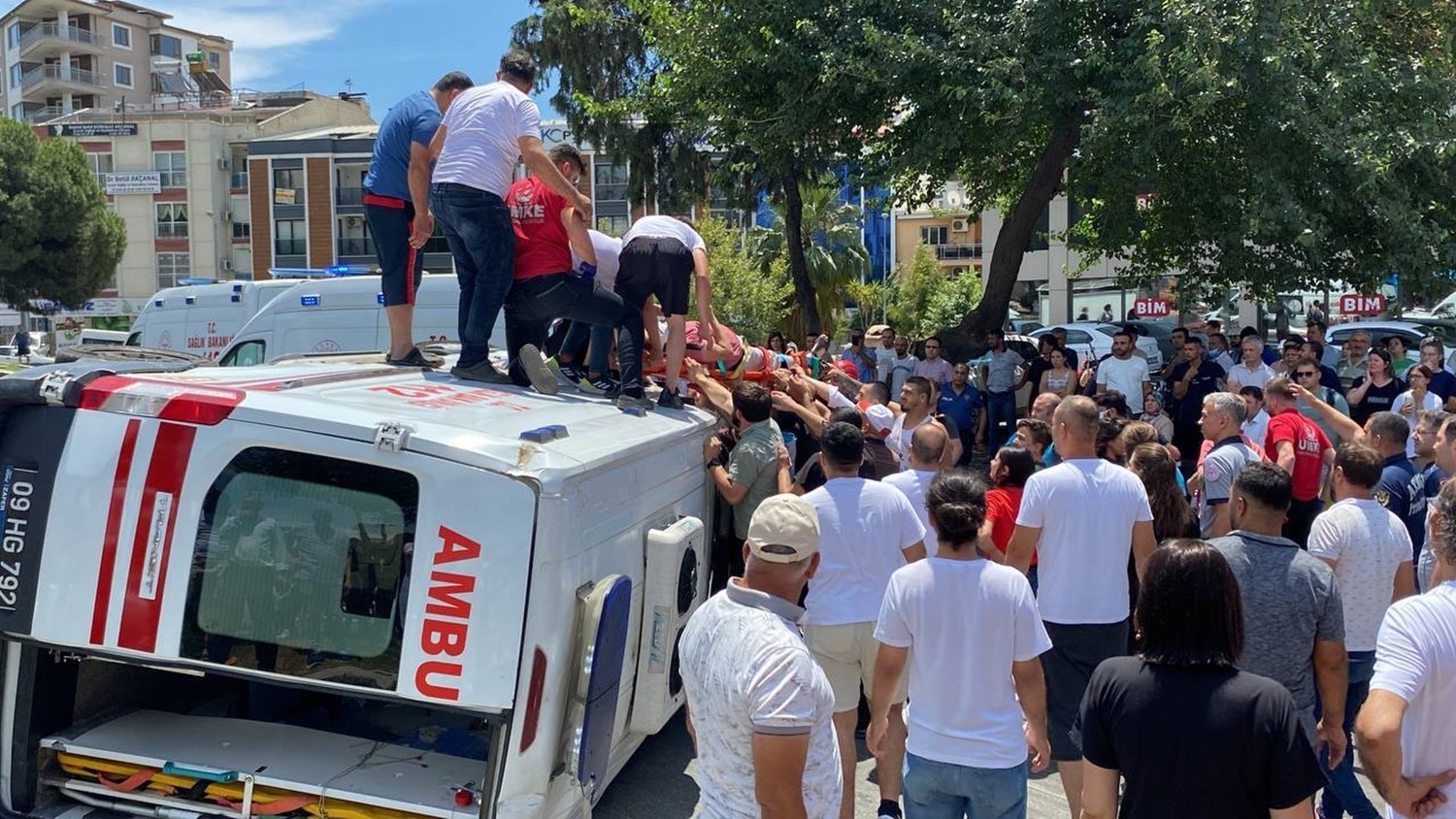 Aydın'daki Ambulans Kazasının Görüntüleri 7