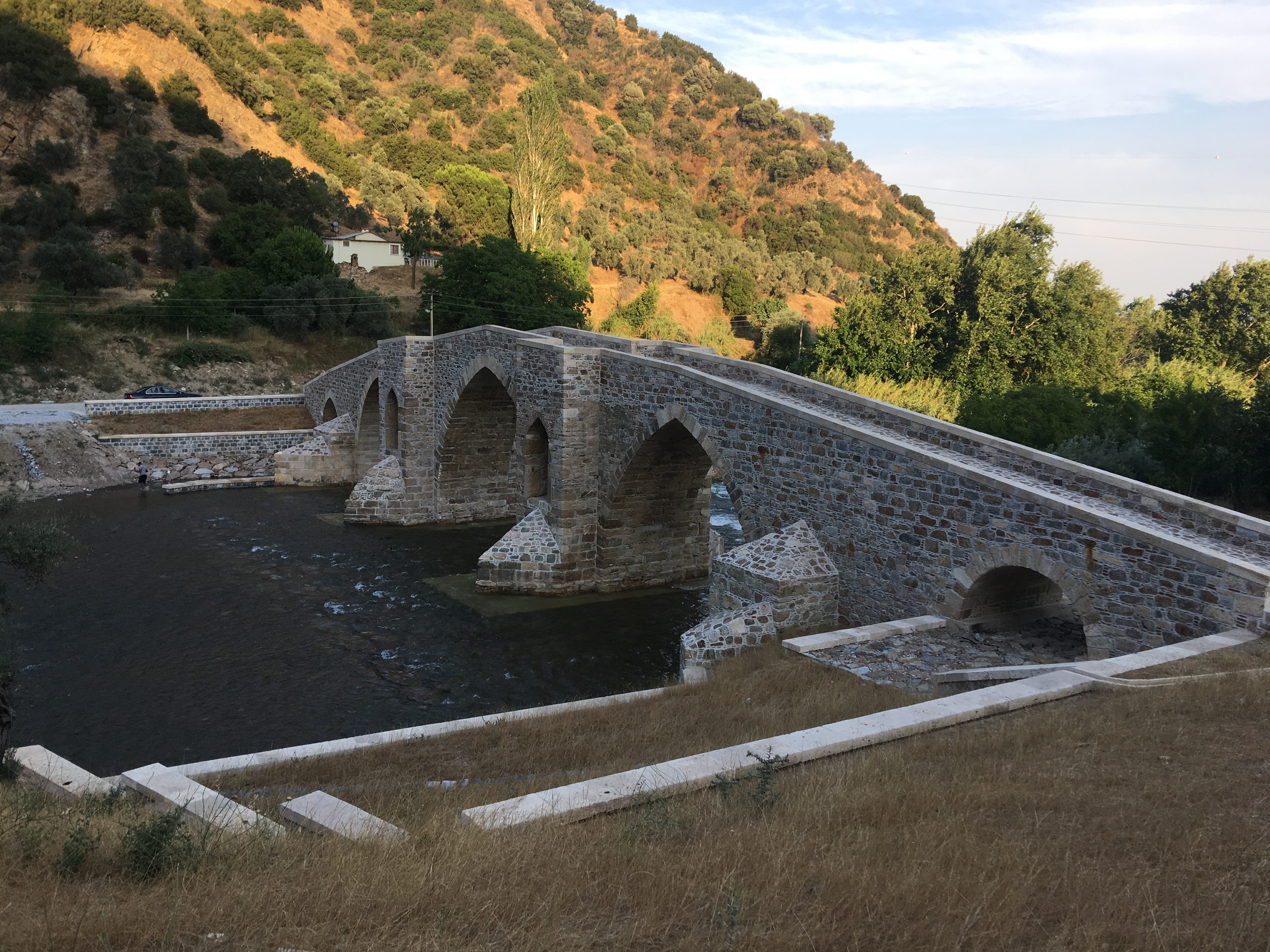 Aydın'daki Tarihi Köprü Suyla Buluştu 3