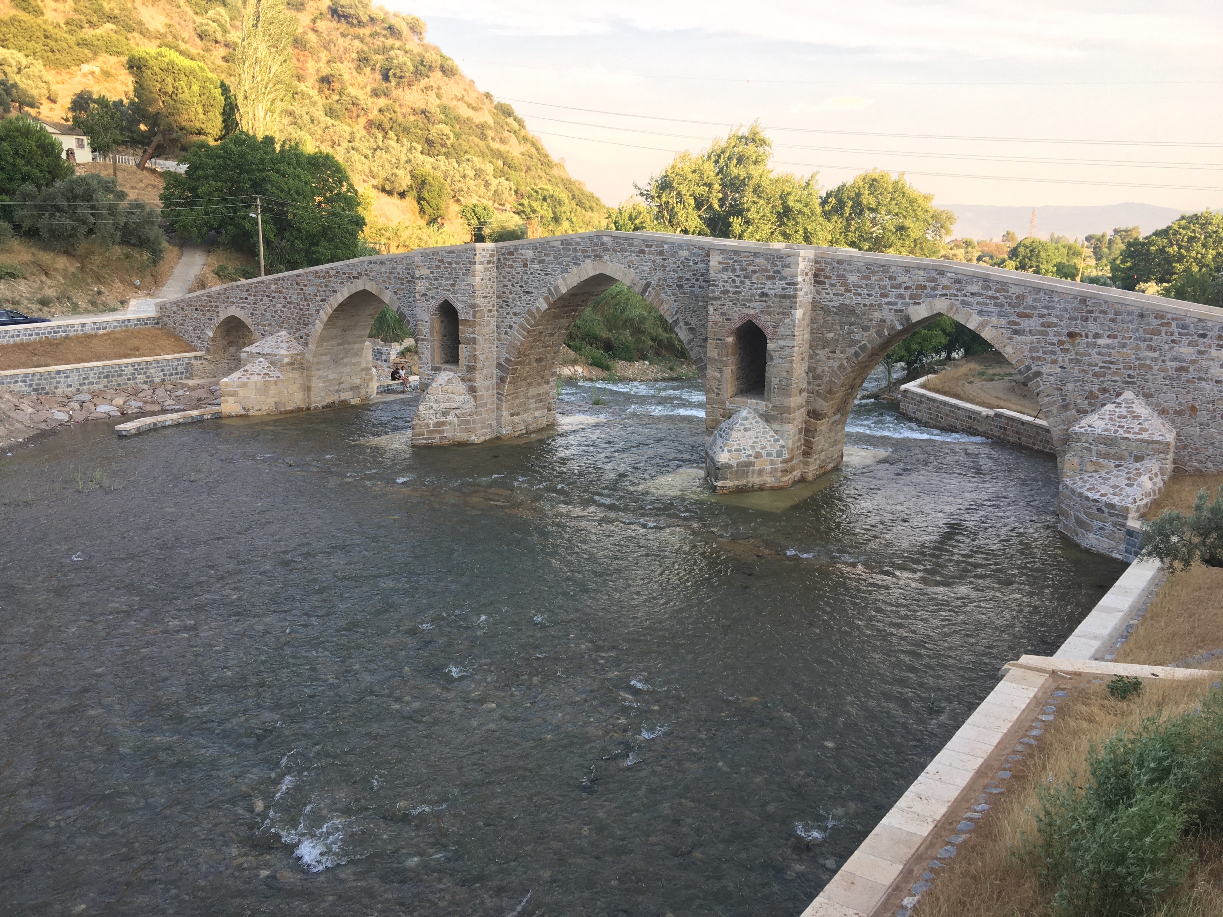 Aydın'daki Tarihi Köprü Suyla Buluştu